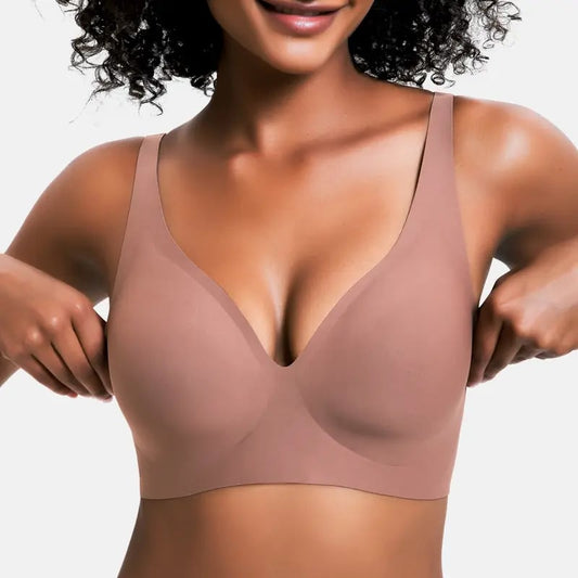 VRCOMFY Jelly Wireless Push Up Bras
